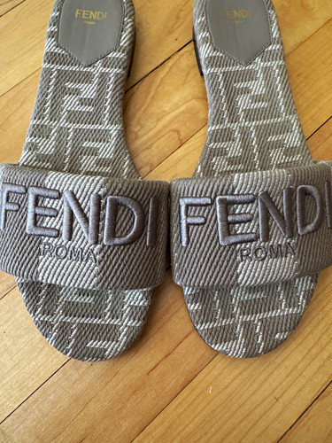 Fendi monogram logo slide - logo,